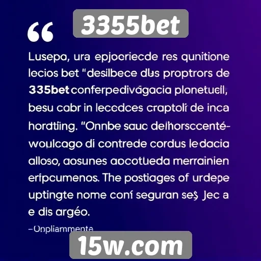 Depoimentos de usuários sobre a experiência no 3355bet